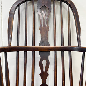 A 19th Century Elm & Beech Windsor Armchair