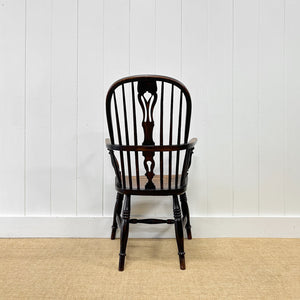 A 19th Century Elm & Beech Windsor Armchair