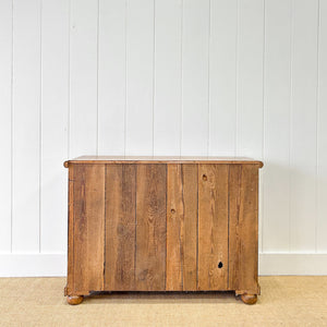 An Antique English Pine Sideboard c1890