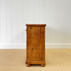 An Antique English Pine Sideboard c1890