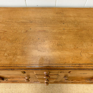 An Antique English Pine Sideboard c1890