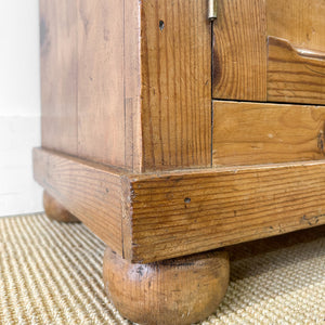 An Antique English Pine Sideboard c1890