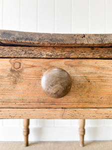 An English Country Pine Dining or Pembroke Drop Leaf Table