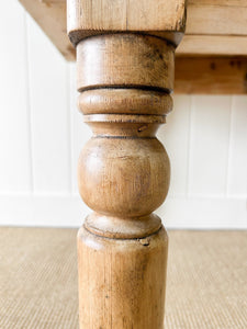 An English Country Pine Dining or Pembroke Drop Leaf Table