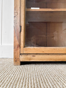 A 19th Century English Pine Glazed Bookcase