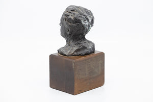 Louis Brandeis Bust on Wooden Platform