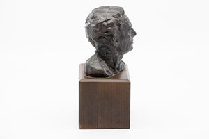 Louis Brandeis Bust on Wooden Platform