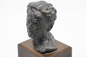 Louis Brandeis Bust on Wooden Platform