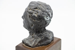 Louis Brandeis Bust on Wooden Platform