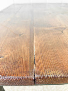 An Antique English Country Pine Coffee Table