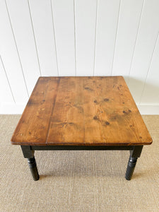 An Antique English Country Pine Coffee Table