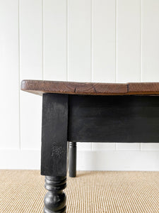 An Antique English Country Pine Coffee Table