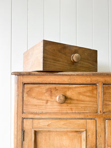 An Antique English Pine Sideboard c1890