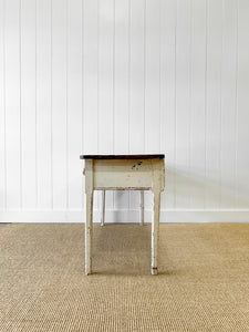 An Antique English Country Georgian Pine Console, Sideboard or Work Table