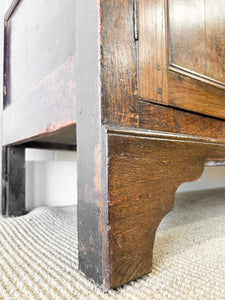 A Superb Oak Welsh Dresser or Cupboard 18th Century