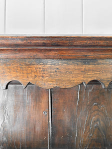 A Superb Oak Welsh Dresser or Cupboard 18th Century