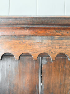 A Superb Oak Welsh Dresser or Cupboard 18th Century