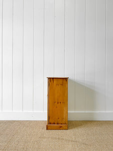 A Charming Pine Nightstand c1890