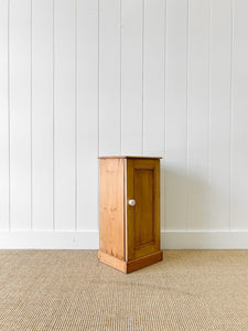 A Charming Pine Nightstand c1890