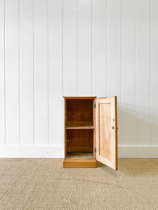 A Charming Pine Nightstand c1890