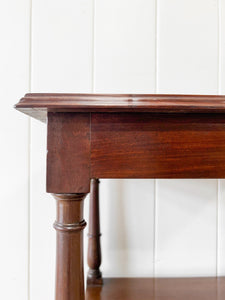 An Antique Mahogany Nightstand or Side Table c1890