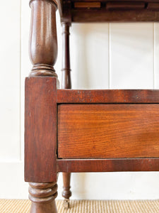 An Antique Mahogany Nightstand or Side Table c1890