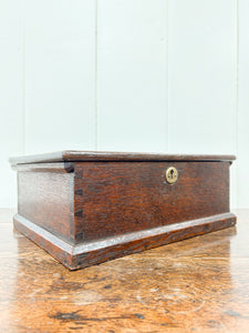 A Small Antique Trinket Box c1890