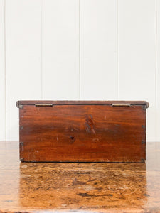 An Antique Painted Georgian Country House Box