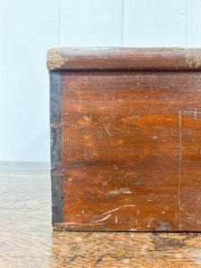 An Antique Painted Georgian Country House Box