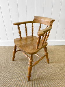 A Lovely Pair of English Elbow Chairs c1890