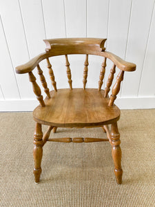 A Lovely Pair of English Elbow Chairs c1890