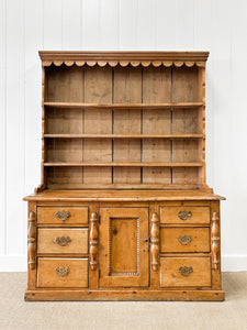 A Gorgeous 19th Century Pine Welsh Dresser or Cupboard