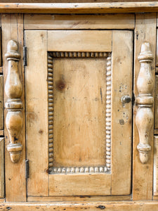 A Gorgeous 19th Century Pine Welsh Dresser or Cupboard