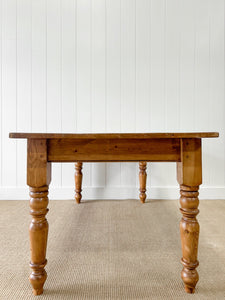 An English Country Pine 6ft Dining Table