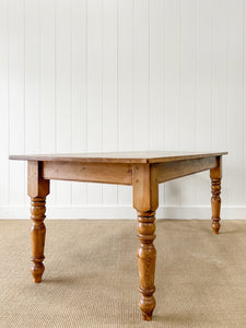 An English Country Pine 6ft Dining Table