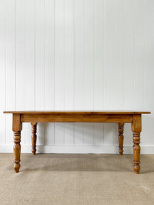 An English Country Pine 6ft Dining Table