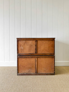 A Large English Ebonized Architects Chest of Drawers Dresser c1900