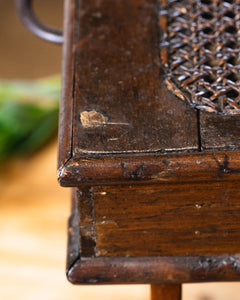 Antique Wooden Artist's Stool c1890