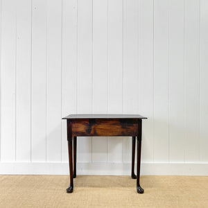 A Georgian Oak Console Table