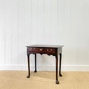 A Georgian Oak Console Table