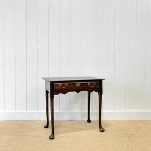 A Georgian Oak Console Table