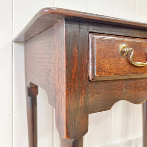 A Georgian Oak Console Table