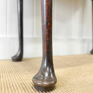 A Georgian Oak Console Table