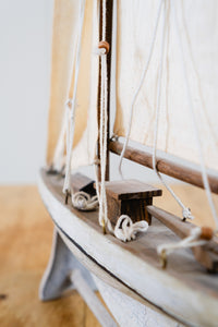 An English Model Sailboat c1930's