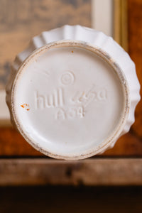 A Charming Hull Pottery White Vase