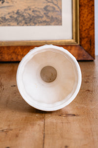 A Charming Hull Pottery White Vase