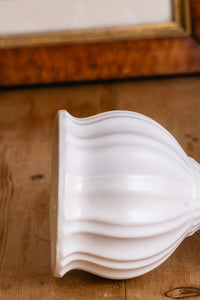 A Charming Hull Pottery White Vase