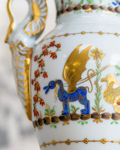 A Stunning Antique Camille Le Tallec Porcelain Vase - Chinoiserie