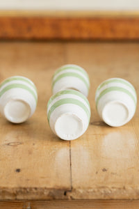 Irish Pottery Egg Cups (Set of 4)