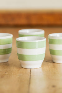 Irish Pottery Egg Cups (Set of 4)